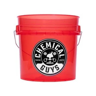 Seau de Détail Transparent Renforcé ACC107 – 4,25 Gal, Red – Chemical Guys