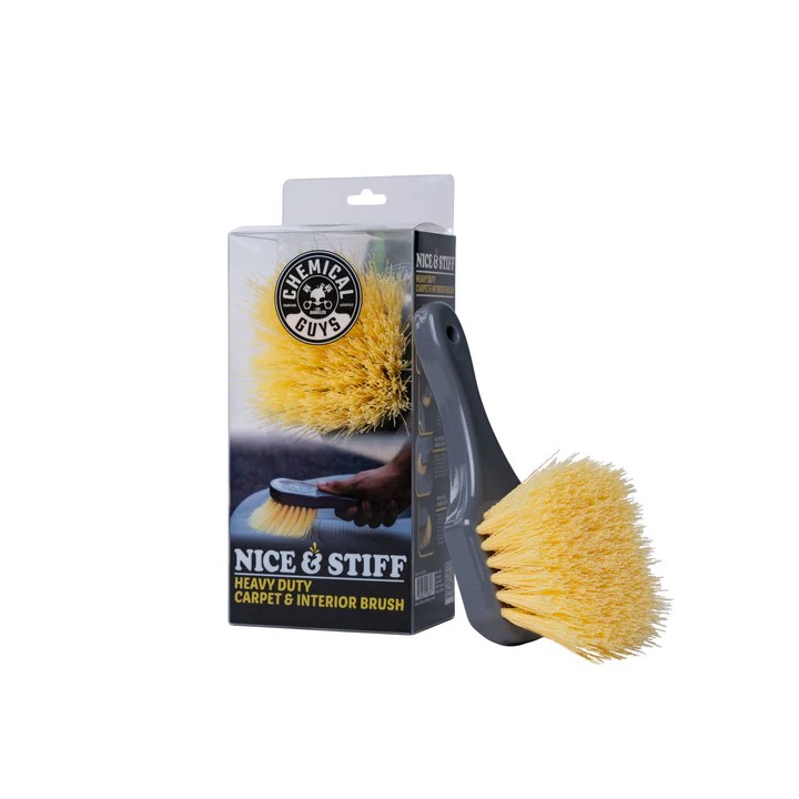 Chemical Guys ACCG02 - Brosse Rigide pour Tapis et Intérieur