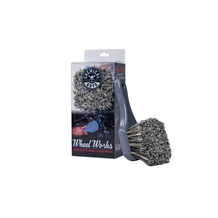 Chemical Guys ACCG09 - Brosse Moyenne pour Roues et Carrosserie