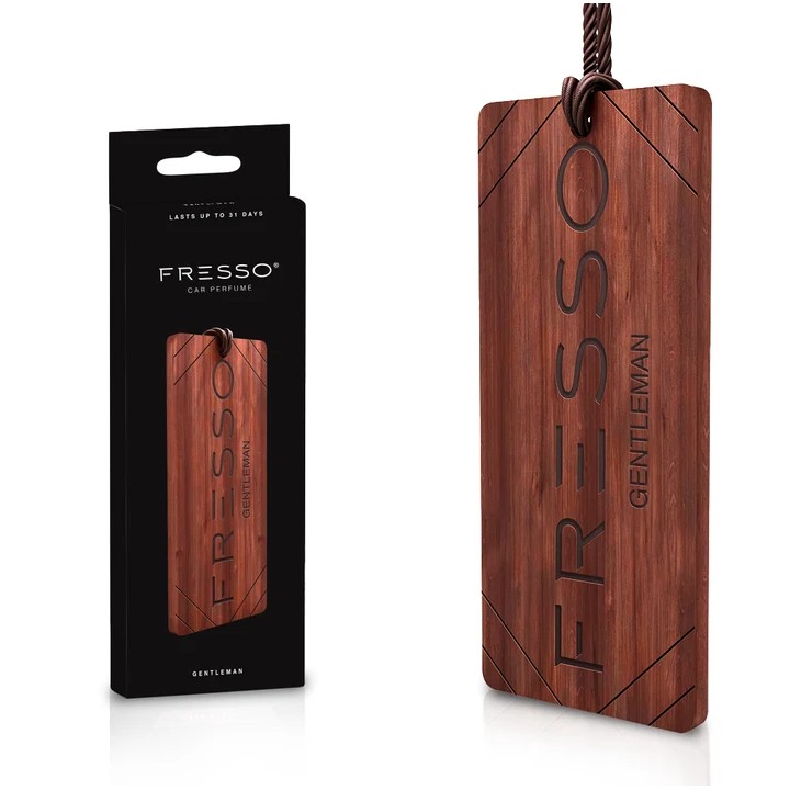 PENDENTIF EN BOIS GENTLEMAN
