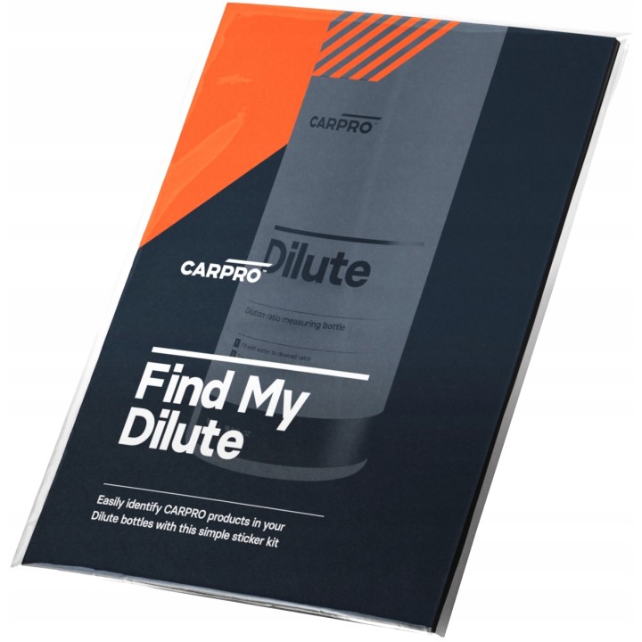 CARPRO STICKERS POUR DILUTE