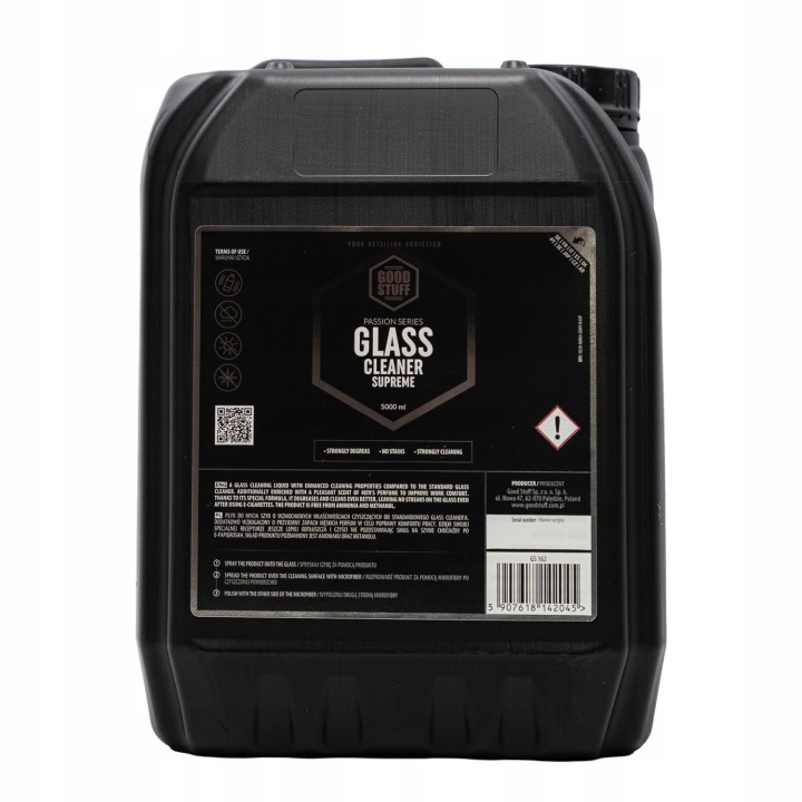 GLASS CLEANER SUPREME 5000ML