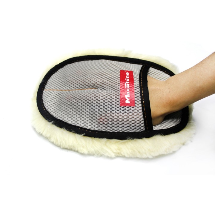Gant de Lavage Auto Laine Ultra Doux | MaxShine Wool Mitt